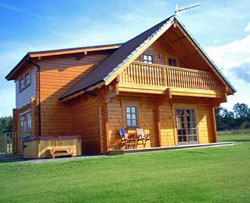Mountwood Lodges in Perthshire in Scotland